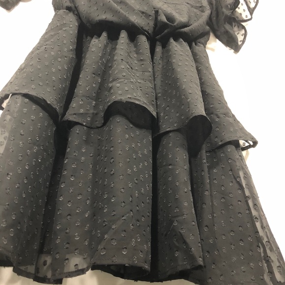 NY Collection Black Dress Brand New - Picture 6 of 8